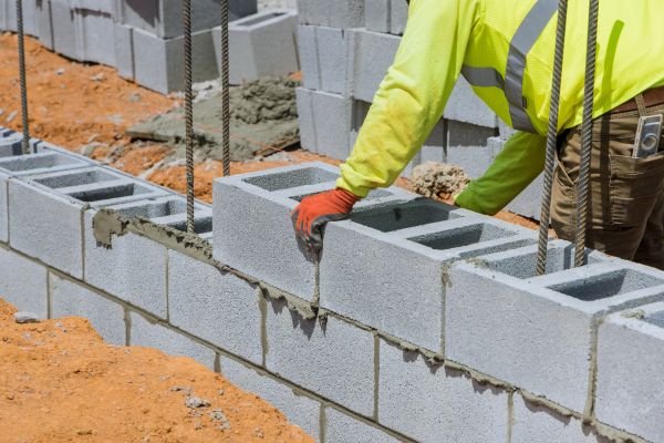 Concrete Blocks Installation in Ashburn