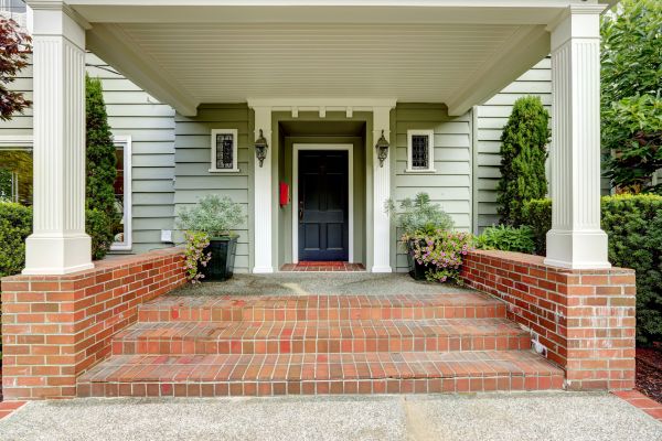 Front Porch Masonry Repair in Ashburn